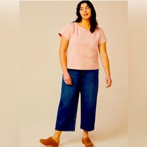 Free Assembly Women’s Flutter Sleeve T-Shirt XL